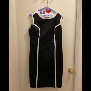 Worthington Colorblock Sheath Black 10